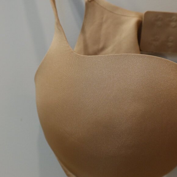 NWT SKIMS ULTIMATE BALCONETTE PUSH-UP BRA 34C CLAY $60 BRAND NEW INTIMATES - Picture 6 of 7